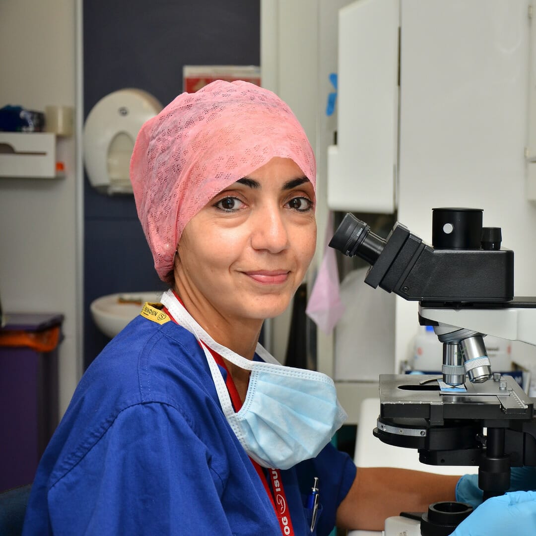 Dr Paula Almeida - Laboratory Director and Consultant Embryologist