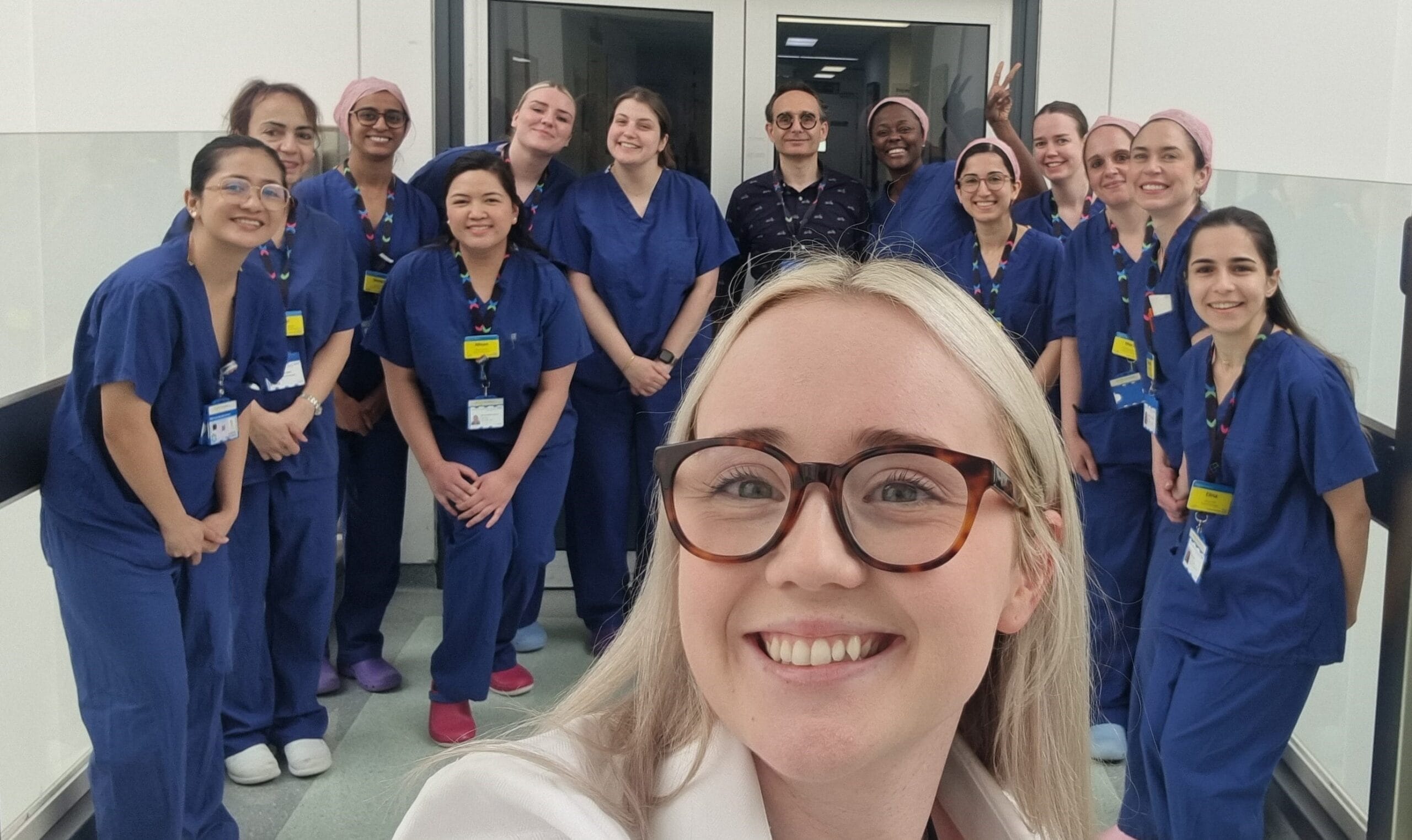 The Fertlity Centre staff selfie April 2024